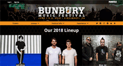 Desktop Screenshot of bunburyfestival.com